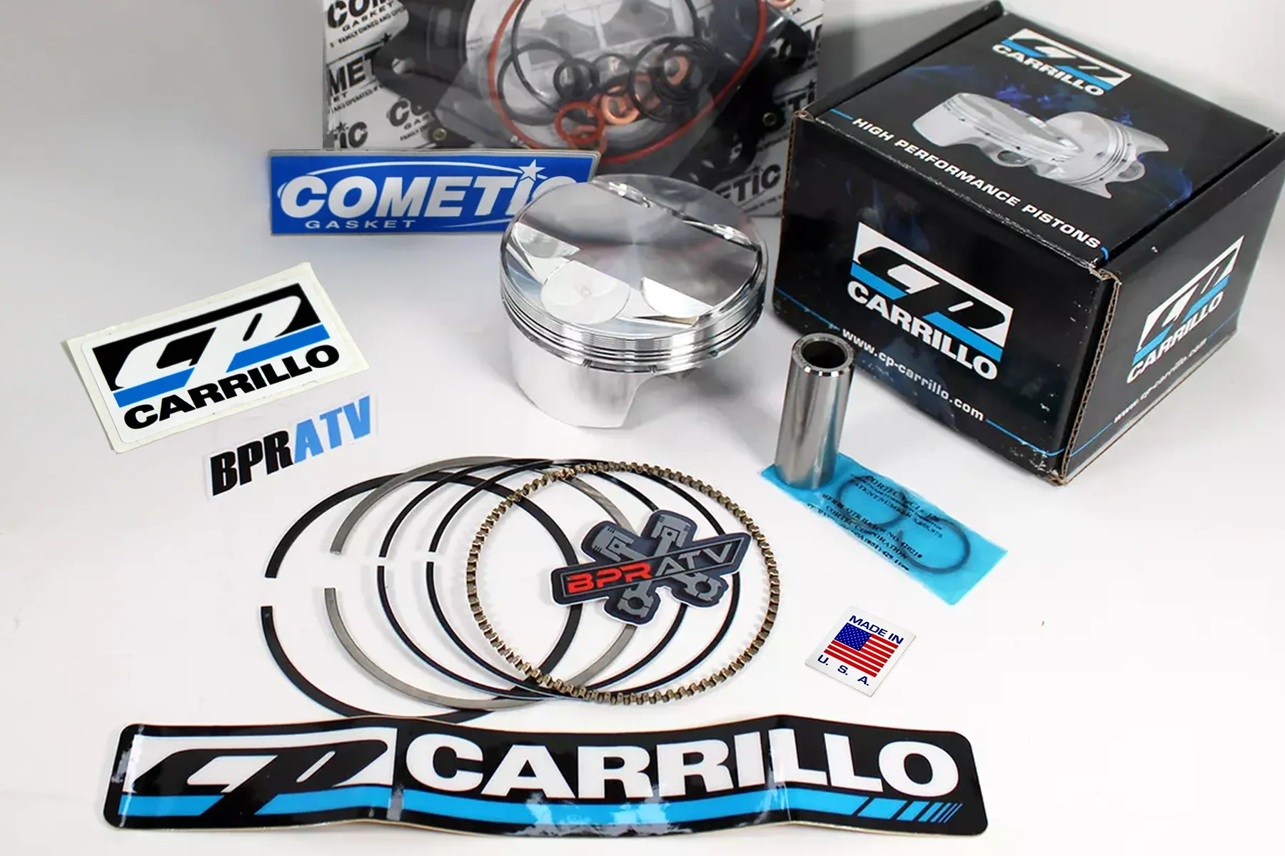 Yamaha Raptor 660 102 102mm 11:1 CP 686 Big Bore Piston Kit & Cometic Top Gasket - Image 2