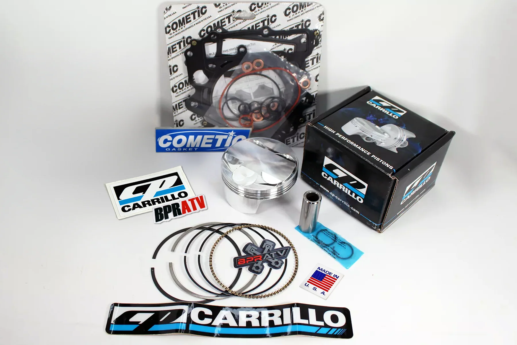 Yamaha Raptor 660 102mm CP Carrillo Big Bore 11:1 686cc Piston & Cometic Gaskets