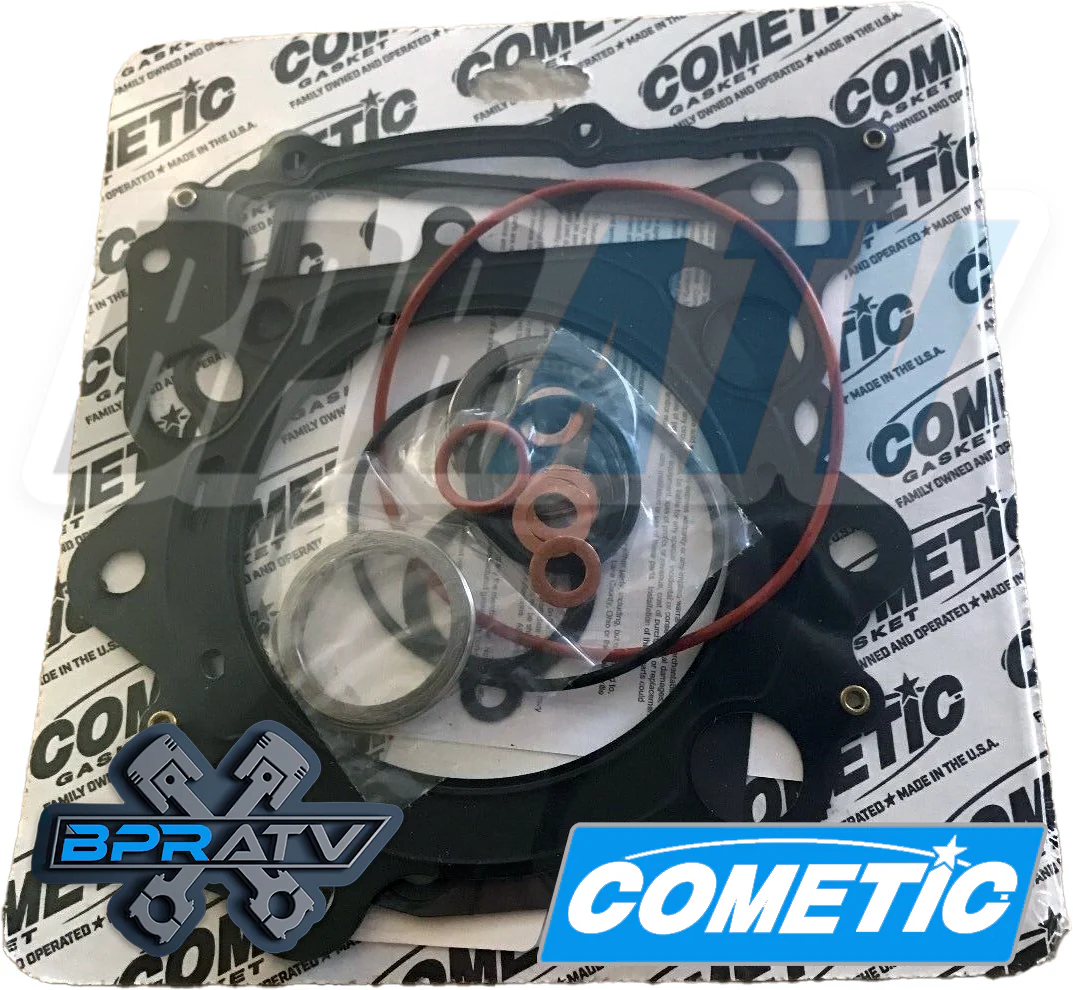 Yamaha Raptor 660 OEM Stock Bore 100mm CP Carrillo Piston Cometic Gasket Top Kit - Image 4