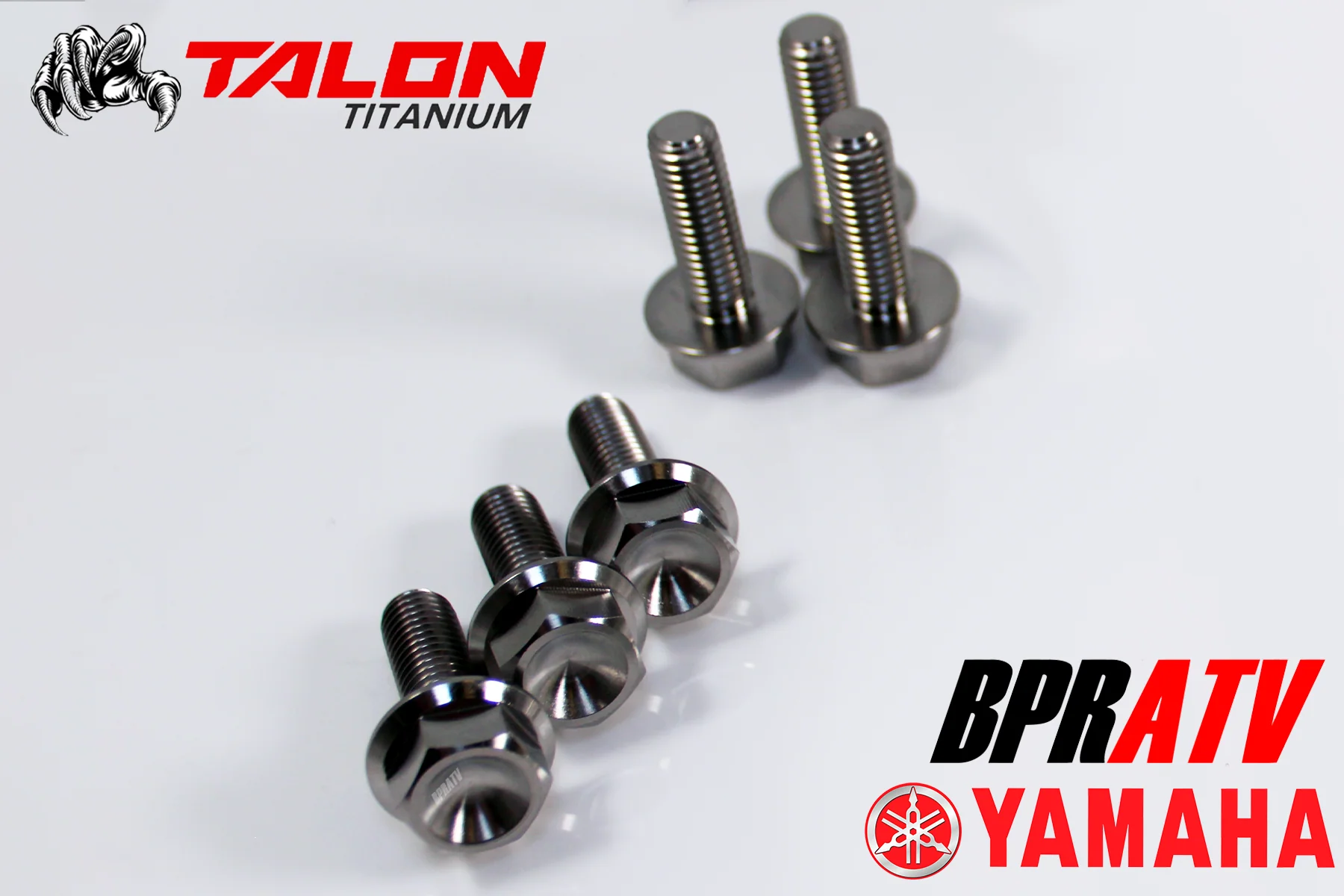 Yamaha Raptor 660 R Titanium Rear Bumper Grab Bar Bolts Front Bumper Guard Bolts - Image 12
