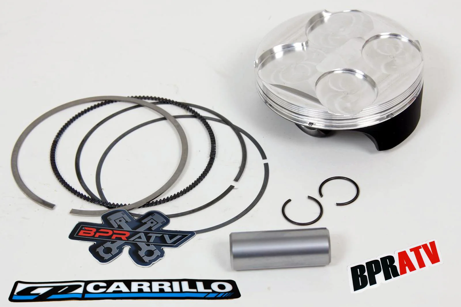Yamaha Raptor 700 105.5mm 734 780 Big Bore CP 12.5:1 Piston Cometic Gaskets Kit - Image 10