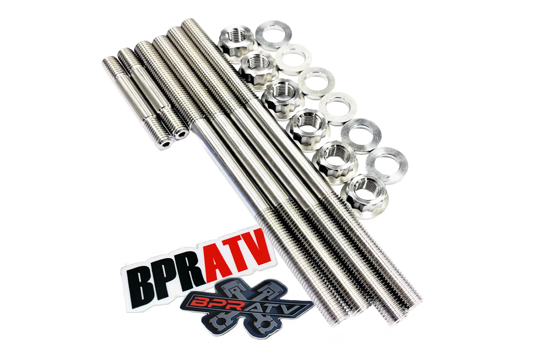 Yamaha Raptor 700 700R Titanium Head Stud Kit Stock Complete Cometic Gasket Set! - Image 3