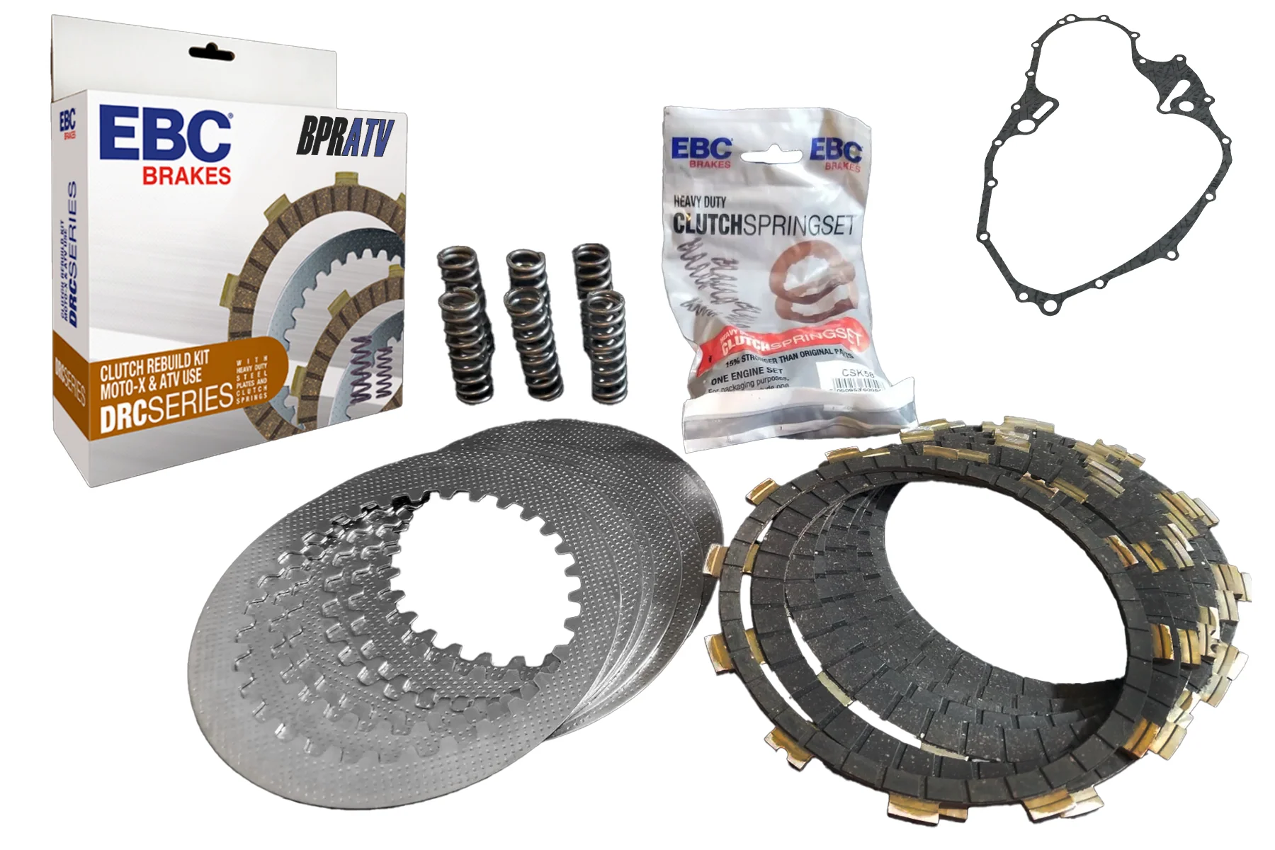 Yamaha Raptor 700 EBC Heavy Duty Clutch Kit DRC128 Cover Gasket 1S3-15462-00-00 - Image 16