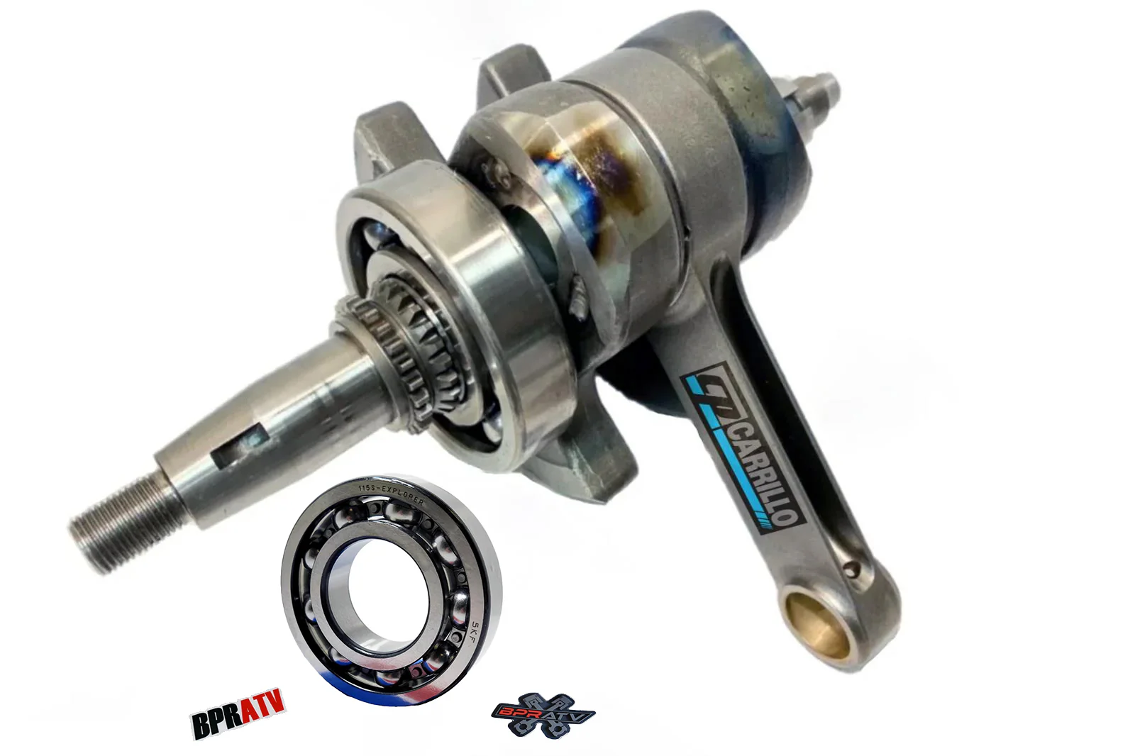 Yamaha Raptor 700 Stroker Crank +5mm CP Carrillo Rod BPRATV Hot Rods Crankshaft! - Image 3