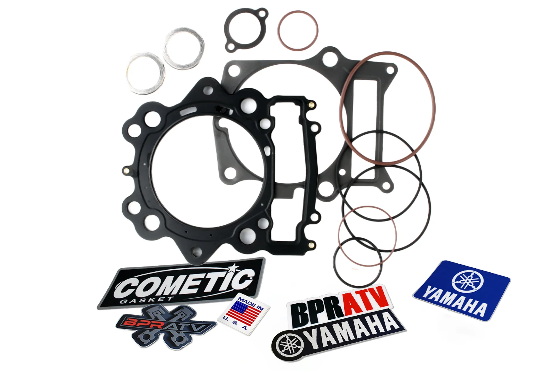 Yamaha Raptor 700 Titanium Head Studs Bolt Kit Cometic MLS Stock Bore Gasket Set - Image 5