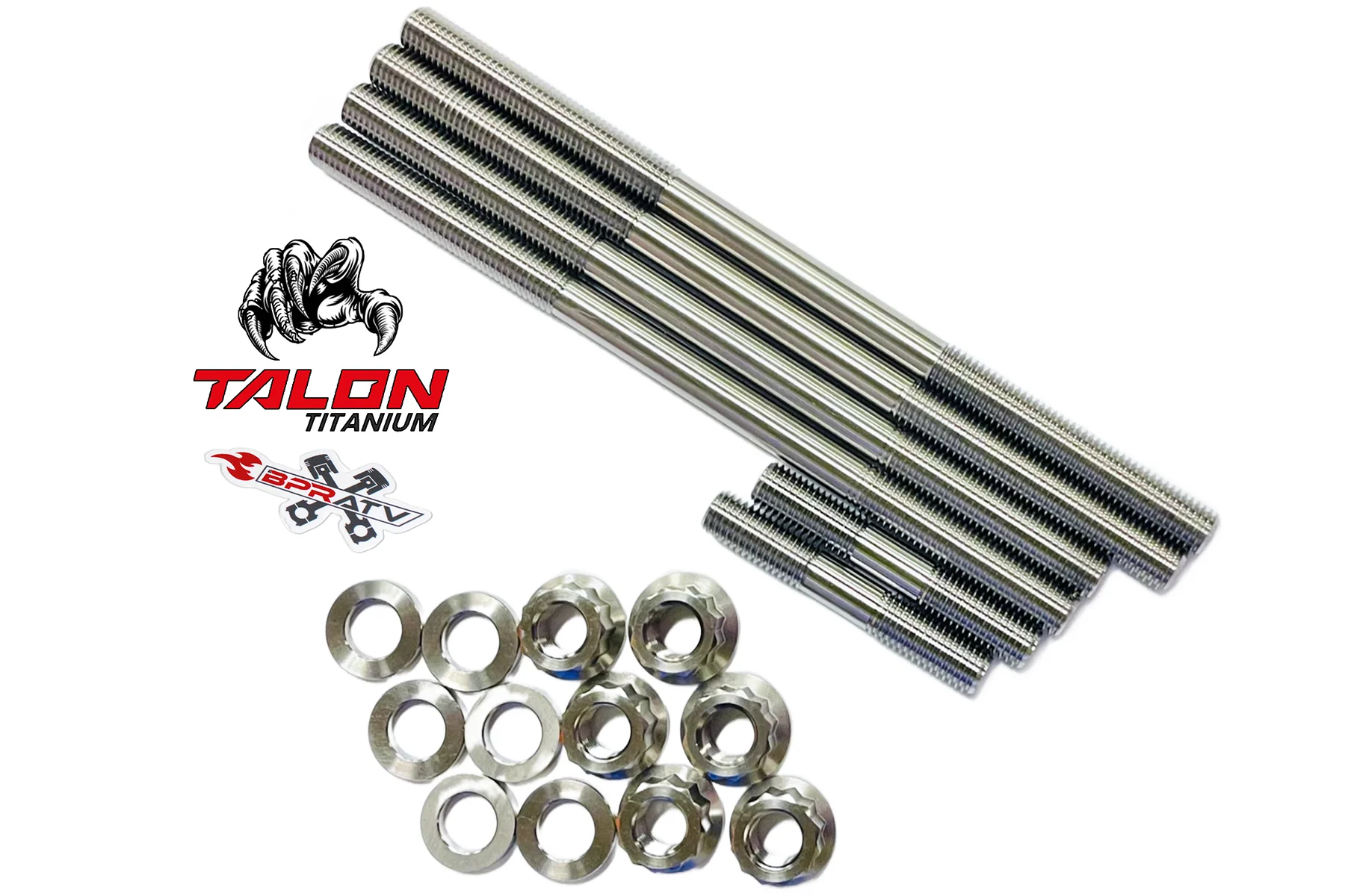 Yamaha Raptor 700 Titanium Head Studs Bolt Kit Cometic MLS Stock Bore Gasket Set - Image 6