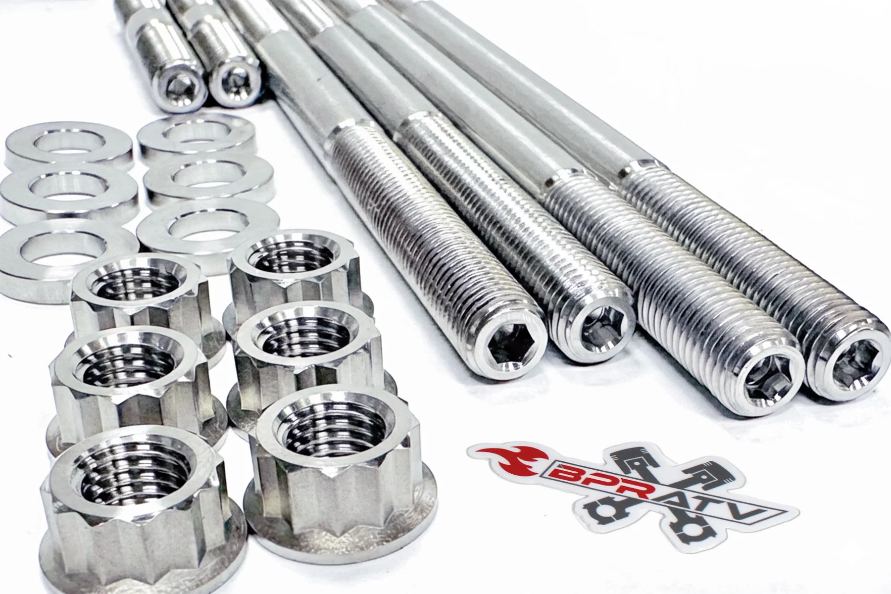 Yamaha Raptor 700 Titanium Head Studs Bolt Kit Cometic MLS Stock Bore Gasket Set - Image 7