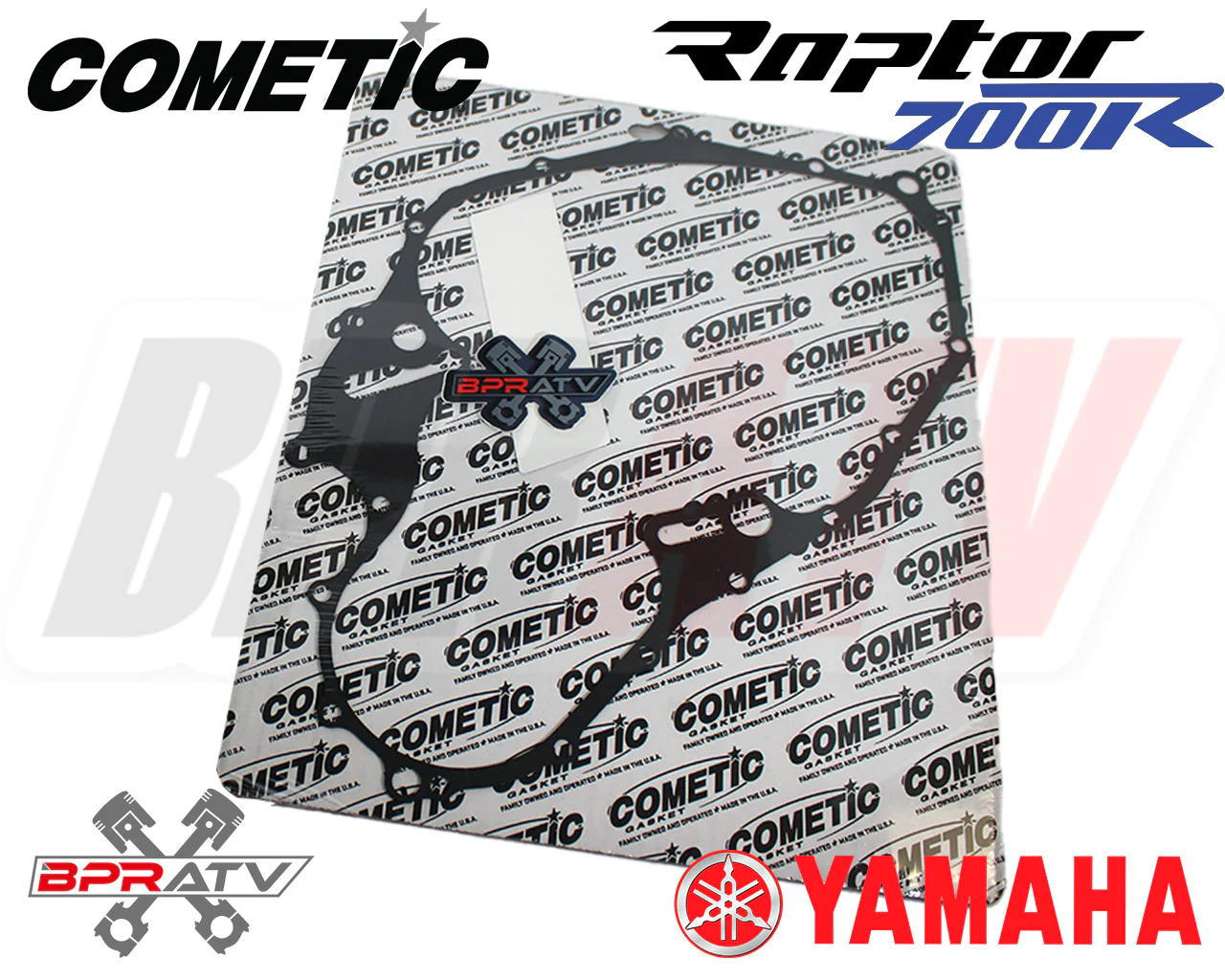 Yamaha Raptor 700 Titanium Head Studs Bolt Kit Cometic MLS Stock Bore Gasket Set - Image 8