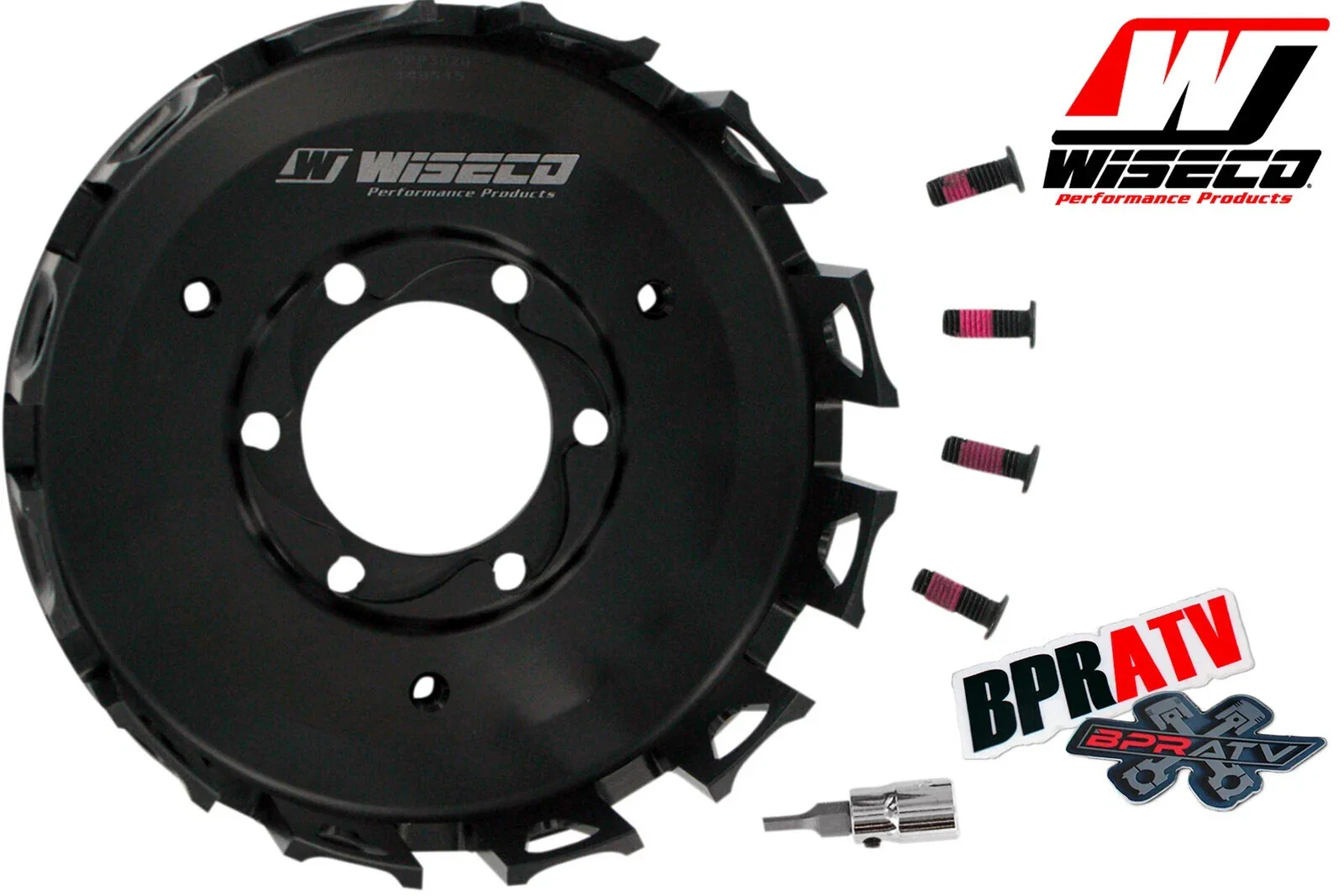 Yamaha Raptor 700 Wiseco Heavy Duty Clutch Forged Basket & Steel Fibers Springs - Image 9