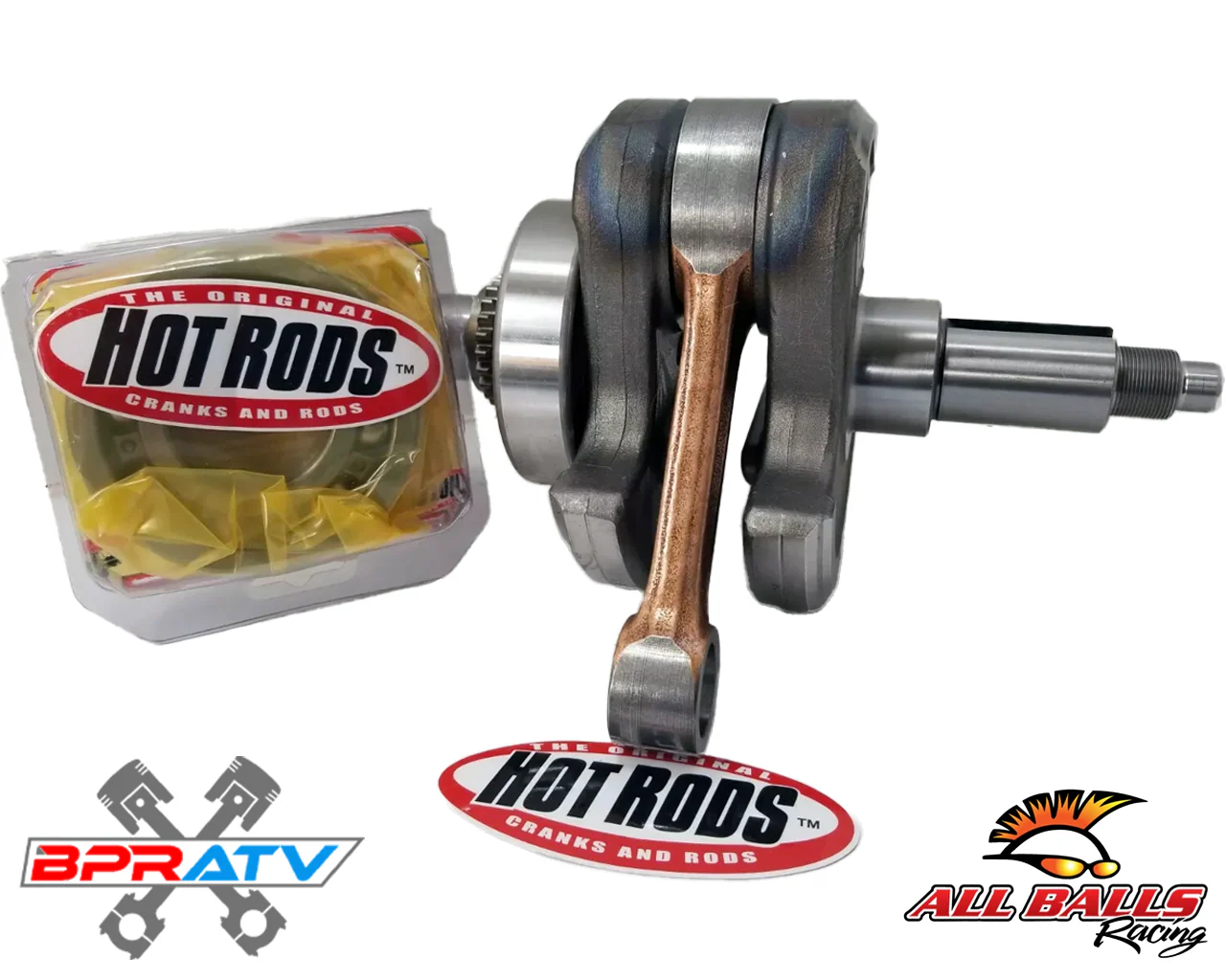 Yamaha Raptor 700 YFM700R Hot Rods Crankshaft Hotrods Rod Main Crank Bearing Kit - Image 10