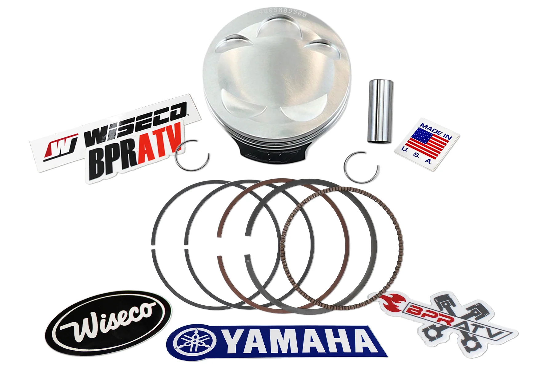 Yamaha Raptor Rhino Grizzly 660 100mm Wiseco Stock Bore Piston & Top End Gaskets - Image 14