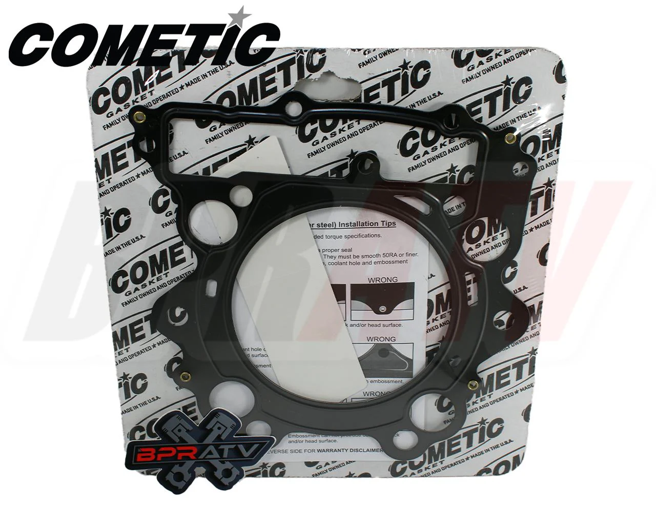 Yamaha Raptor Rhino Grizzly 660 102mm 686cc 719 Cometic Big Bore MLS Head Gasket - Image 3