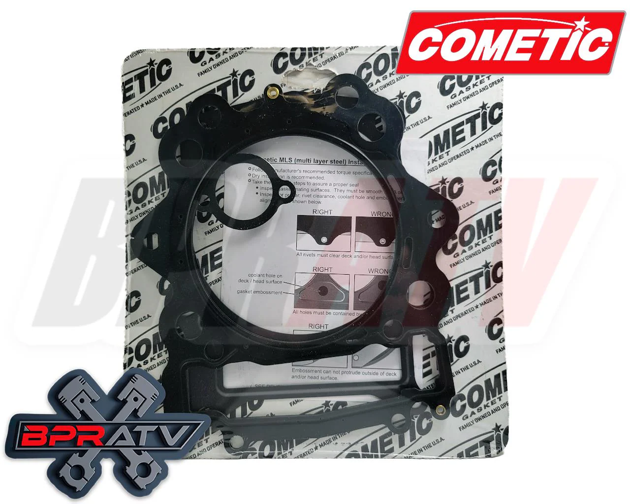 Yamaha Raptor Rhino Grizzly 660 102mm 686cc 719 Cometic Big Bore MLS Head Gasket - Image 8