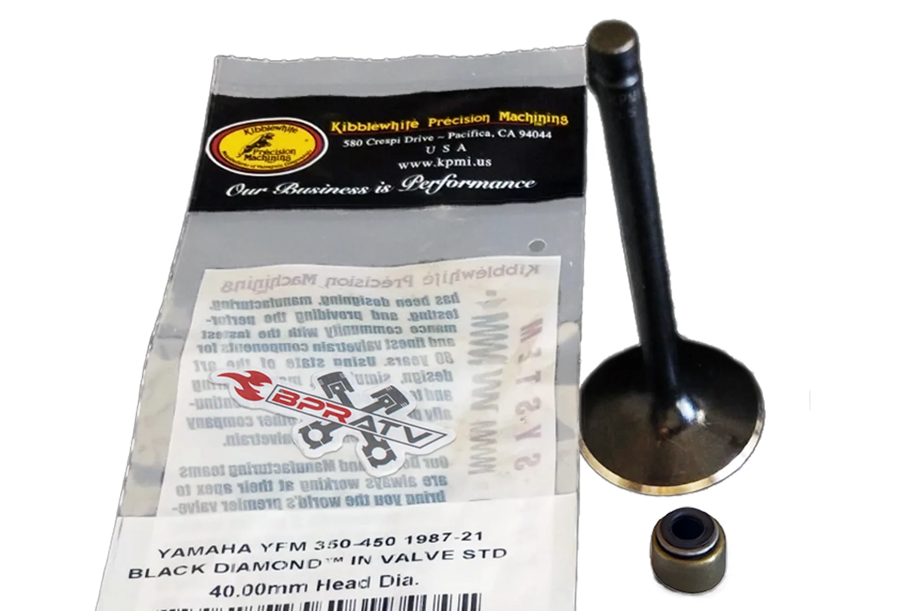 Yamaha Raptor Warrior Wolverine Grizzly 350 Kibblewhite Intake & Exhaust Valves - Image 5