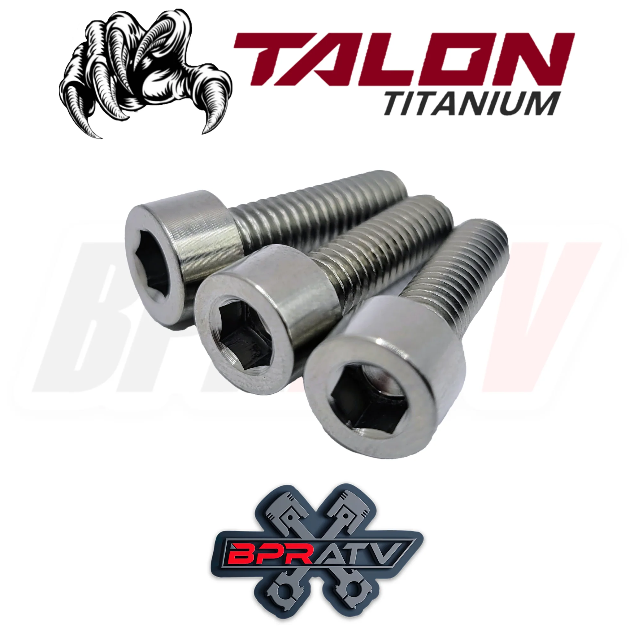 Yamaha Raptor YFM700 Titanium Clutch Cover Bolts Bolt Kit BPRATV Talon Titanium - Image 2