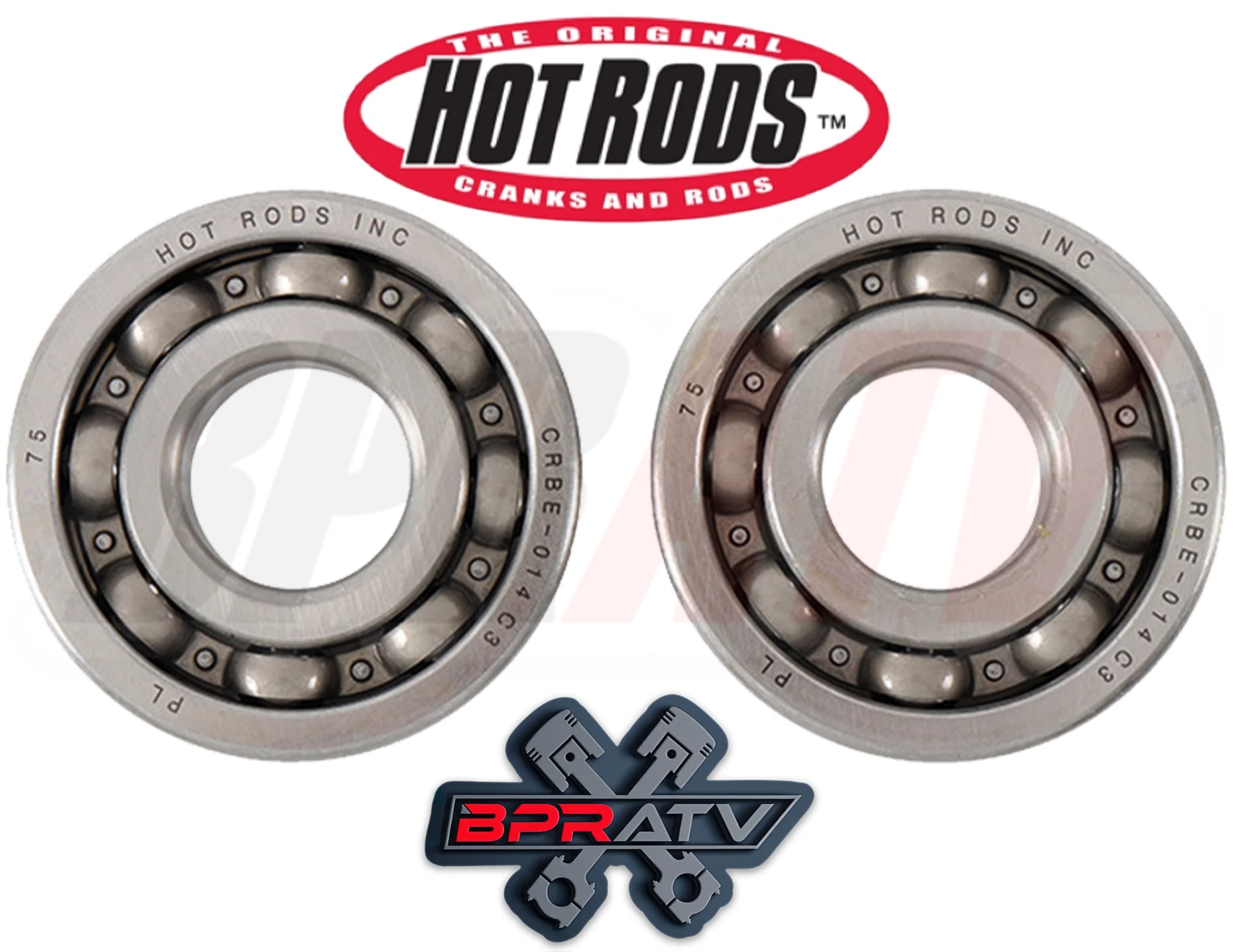 Yamaha Rhino 700 Hot Rods Connecting Rod Kit Hotrods Bearings Crank Rebuild Kit - Image 12