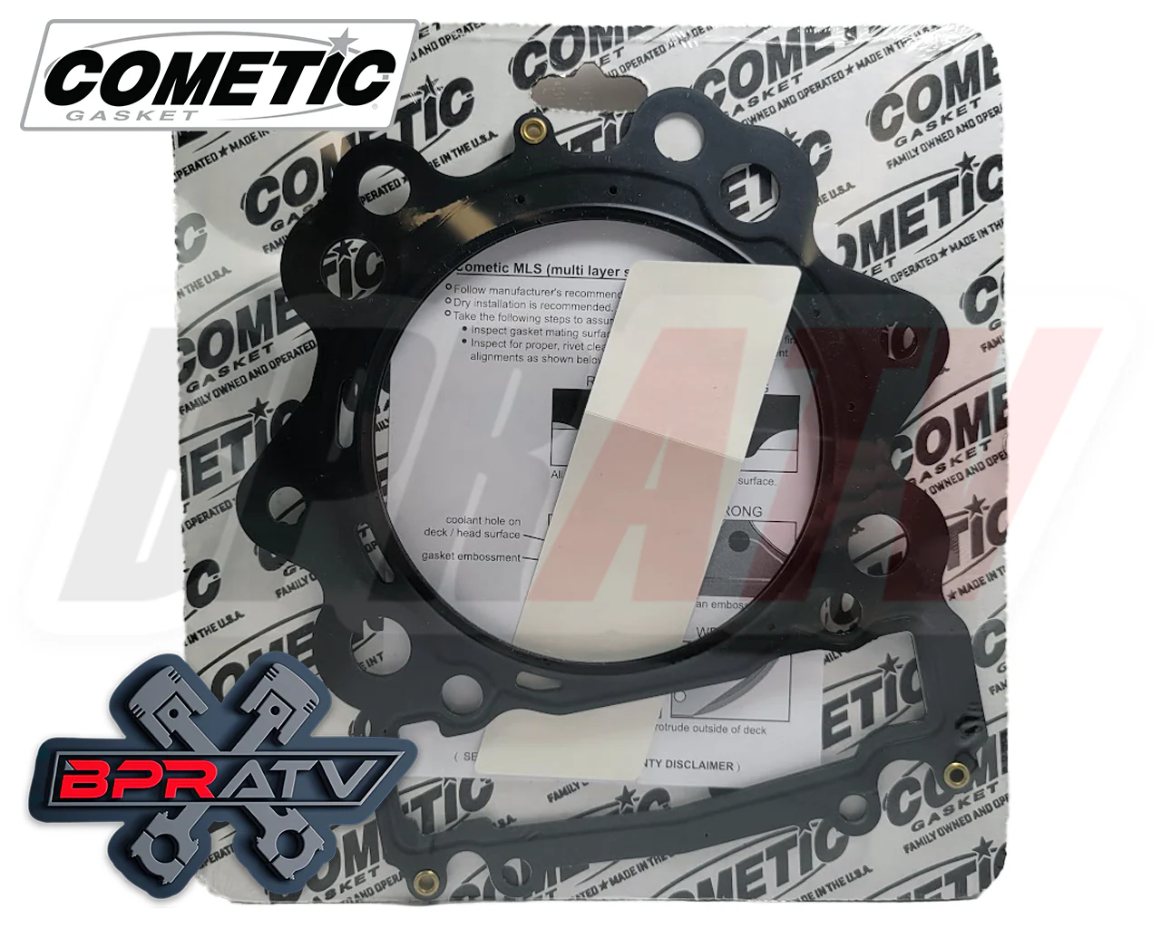 Yamaha Viking 700 102mm Stock Bore Cylinder CP Pump Gas Piston Top End Kit 18-24 - Image 6
