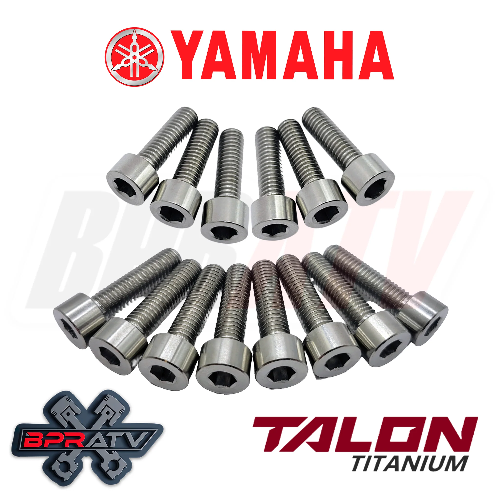 Yamaha Warrior 350 YFM350X YFM 350X TITANIUM Stator Cover Bolts Screw Kit Ti Set - Image 10