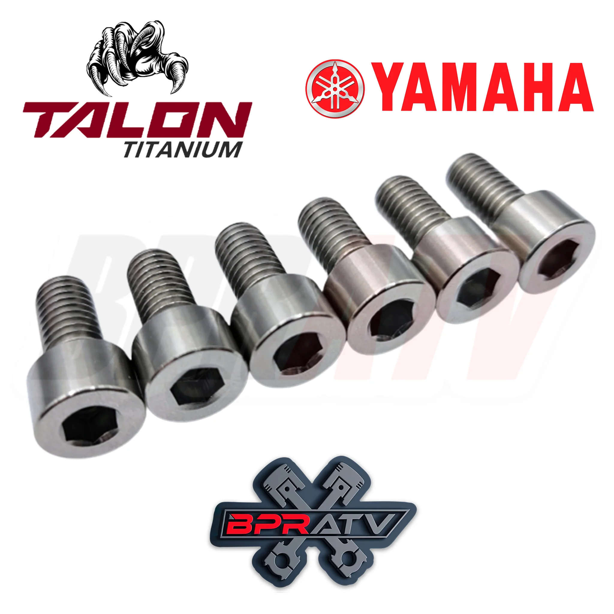 Yamaha Warrior 350 YFM350X YFM 350X TITANIUM Stator Cover Bolts Screw Kit Ti Set - Image 18