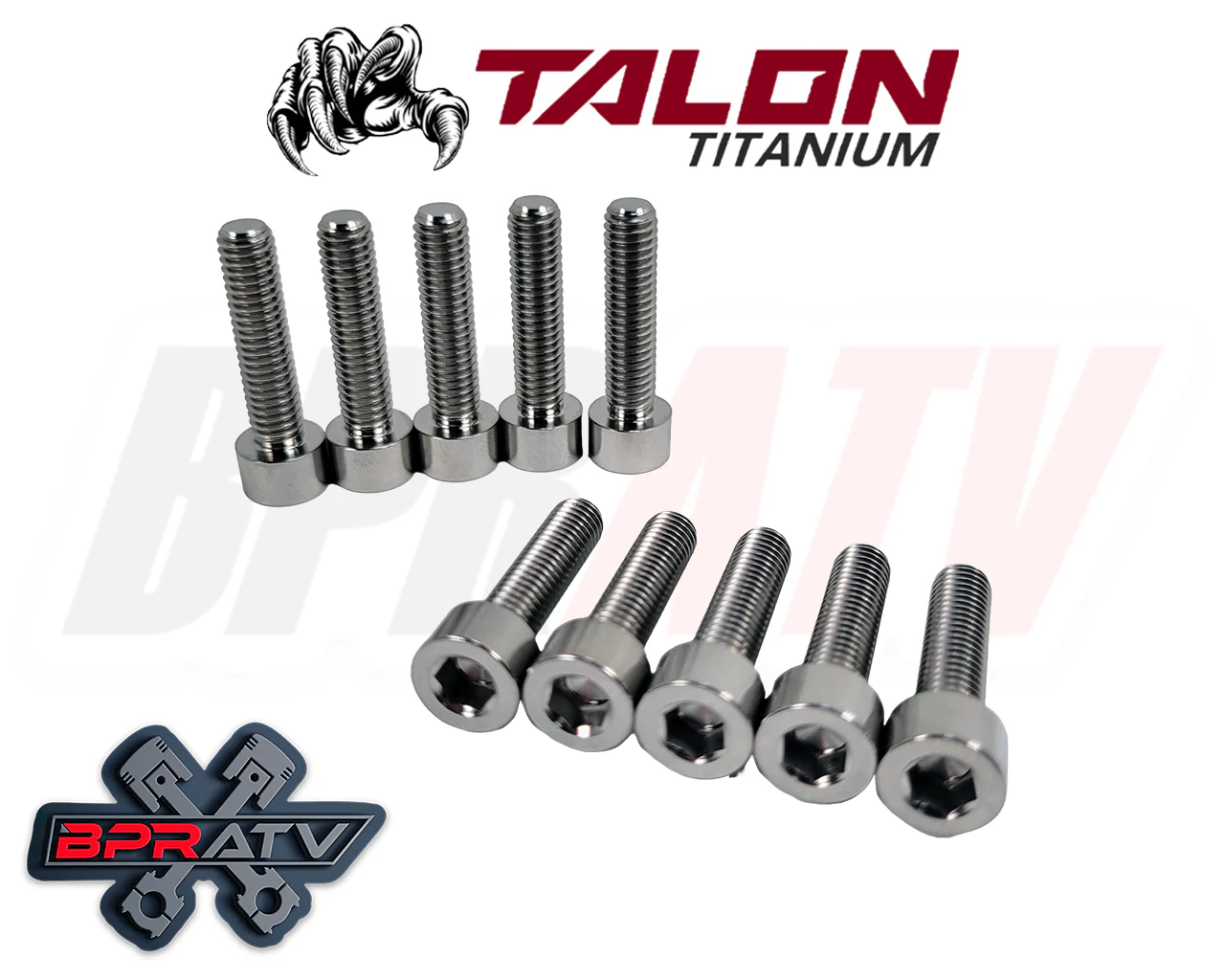 Yamaha Warrior 350 YFM350X YFM 350X TITANIUM Stator Cover Bolts Screw Kit Ti Set - Image 7