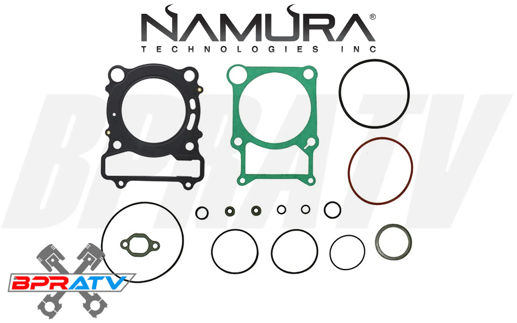 Yamaha Wolverine 450 Cylinder Top End Rebuild Repair Kit Namura Piston Gaskets - Image 13