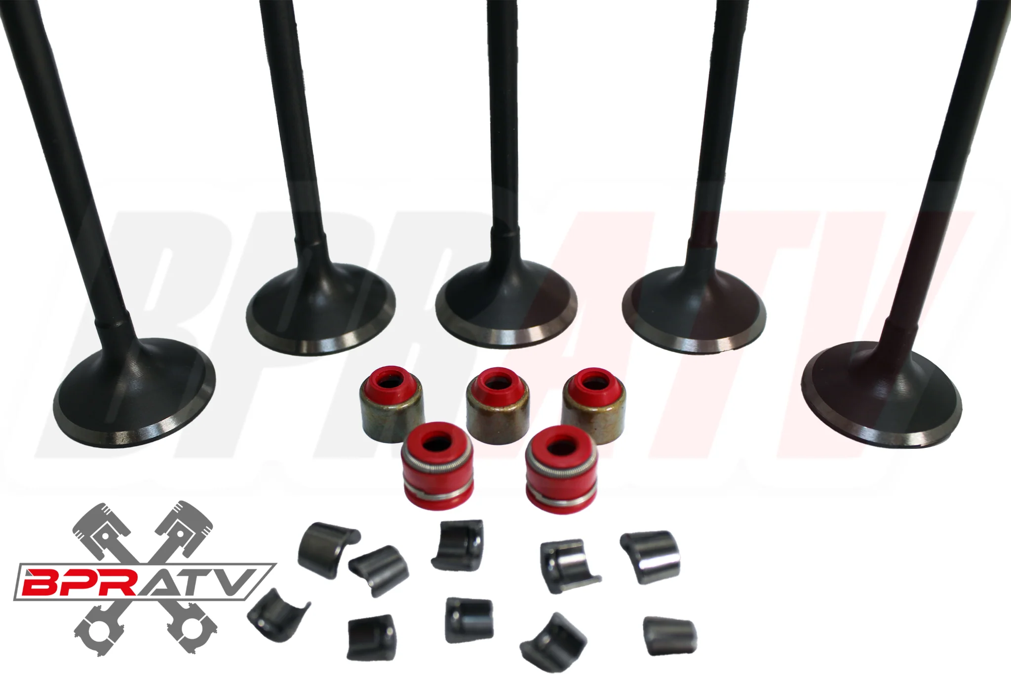 Yamaha WR250F WR 250F Intake Exhaust Valves Kit Gasket KIBBLEWHITE Seals Keepers - Image 6