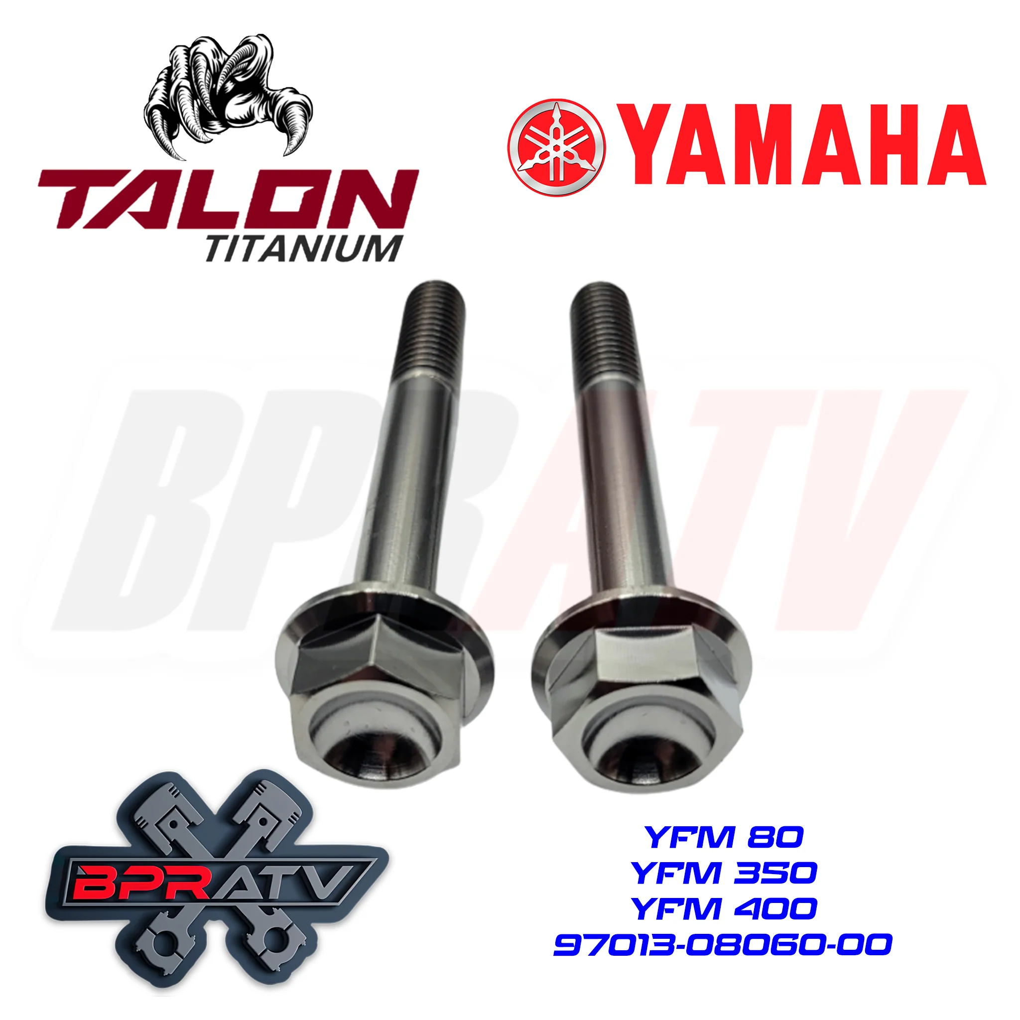 Yamaha YFM80 YFM350 YFM400 BPR Talon Ti Steering Stem Bolts Kit 97013-08060-00