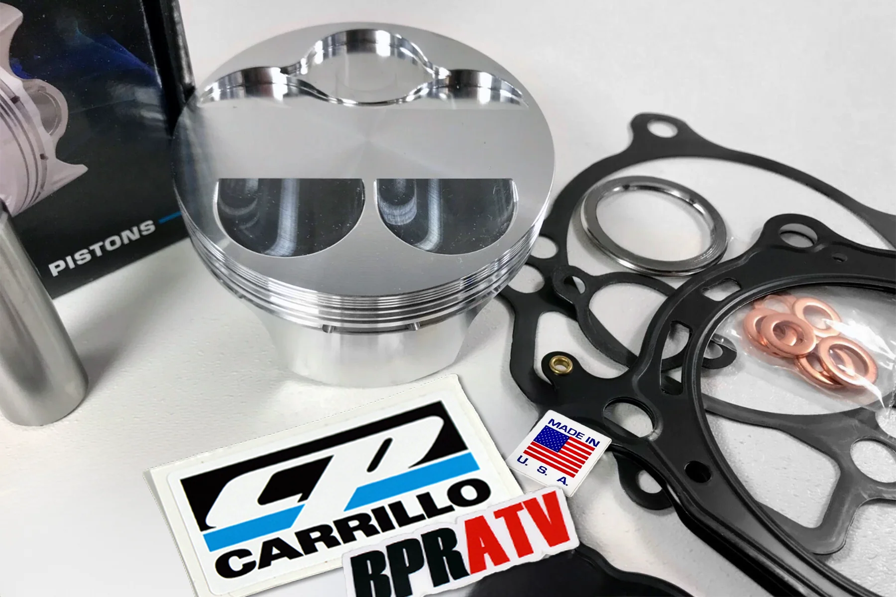Yamaha YFZ450 95mm CP Carrillo Piston 13.5:1 Cometic Gasket Top End Rebuild Kit - Image 4