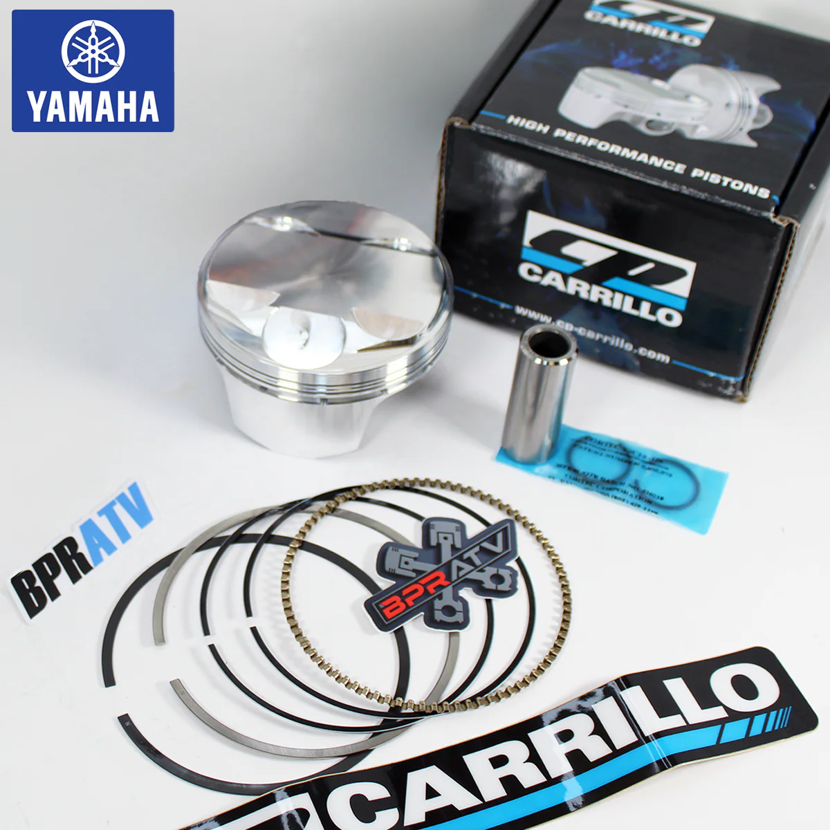 Yamaha YFZ450 95mm Cylinder Works Top End Rebuild Kit CP Carrillo Piston Cometic - Image 3