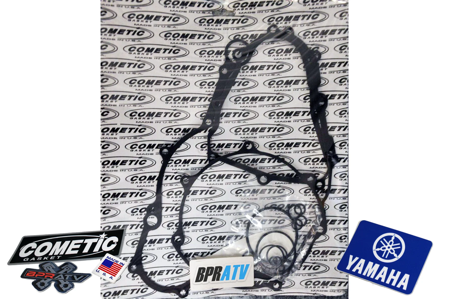 Yamaha YFZ450 98mm Bottom End Kit Hot Rods Crank SKF Bearings Cometic Gasket MLS - Image 8