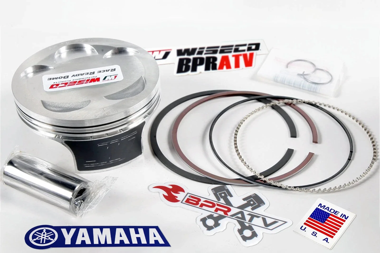 Yamaha YFZ450 Carb 98mm Big Bore Motor Rebuild Kit Hot Rods Wiseco Cometic NEW! - Image 6