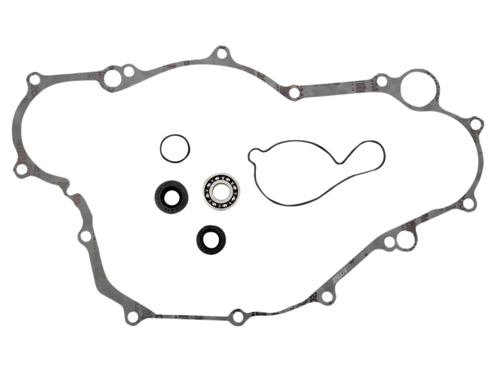 Yamaha YFZ450 Vertex Water Pump Rebuild Kit Seals Bearing Gaskets 821869 '04-13 - Image 5