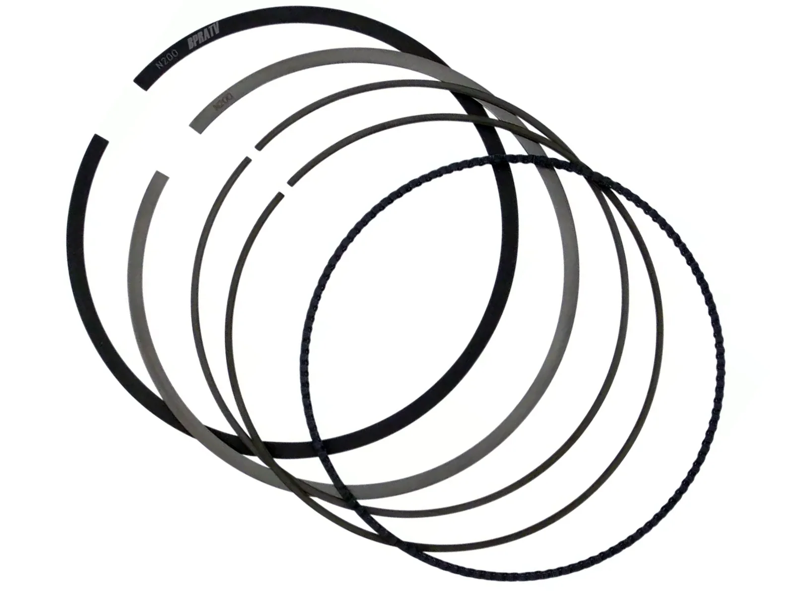 Yamaha YFZ450 YFZ 450 97mm 97 mil 458cc Big Bore CP Carrillo CP Piston Ring Set - Image 17