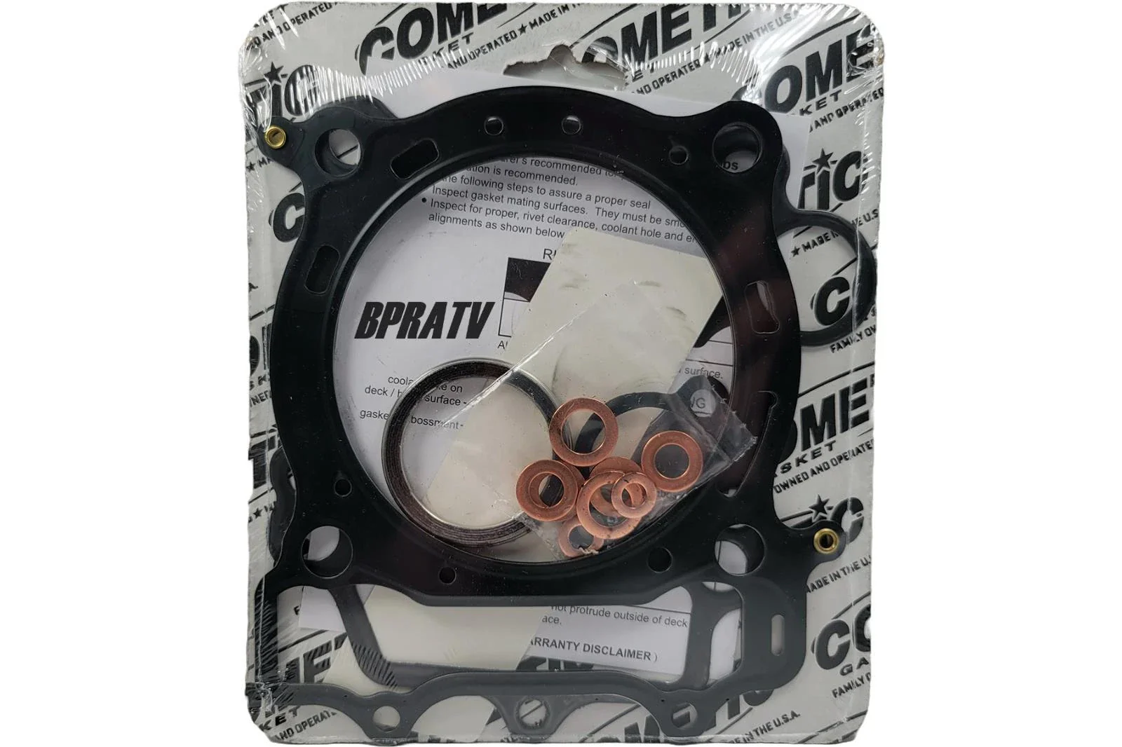 Yamaha YFZ450 YFZ 450 98mm Big Bore Cometic Top End Gasket Kit C3068 Viton Seals - Image 8