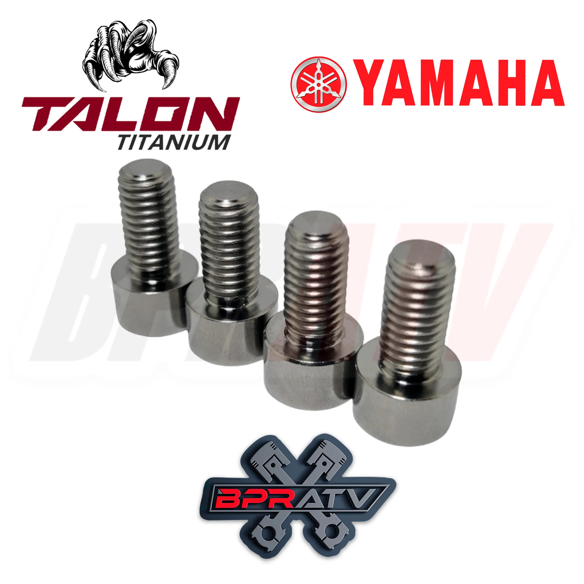 Yamaha YFZ450 YFZ 450 BPRATV Talon Titanium Rear Brake Rotor Bolts 90109-08789 - Image 3