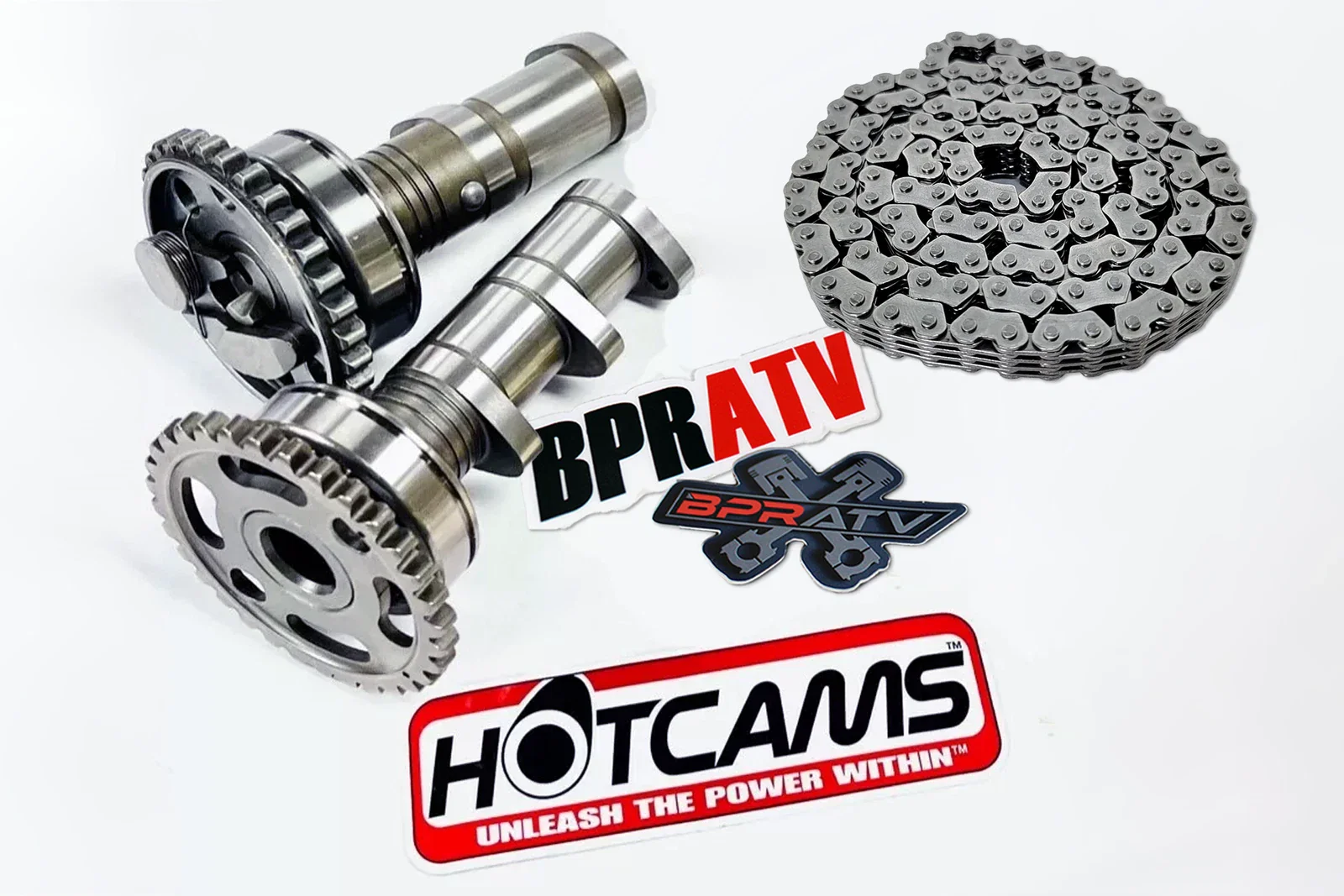 Yamaha YFZ450 YFZ 450 Hotcams Hot Cams Stage 1 One Camshafts & OEM Timing Chain