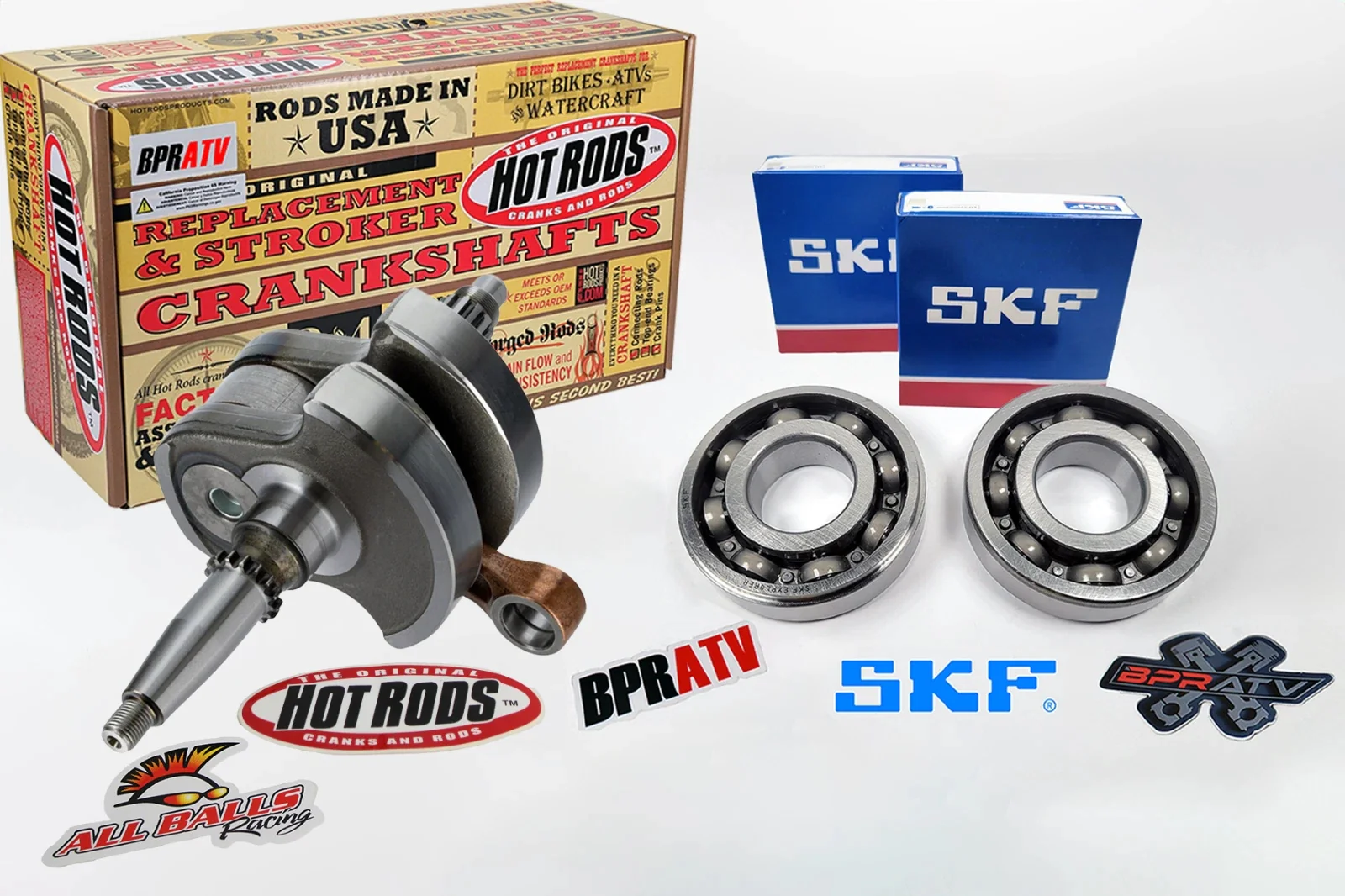 Yamaha YFZ450 YFZ 450 Motor Engine Rebuild Kit Crank Piston Oil Water Pump Studs - Image 10