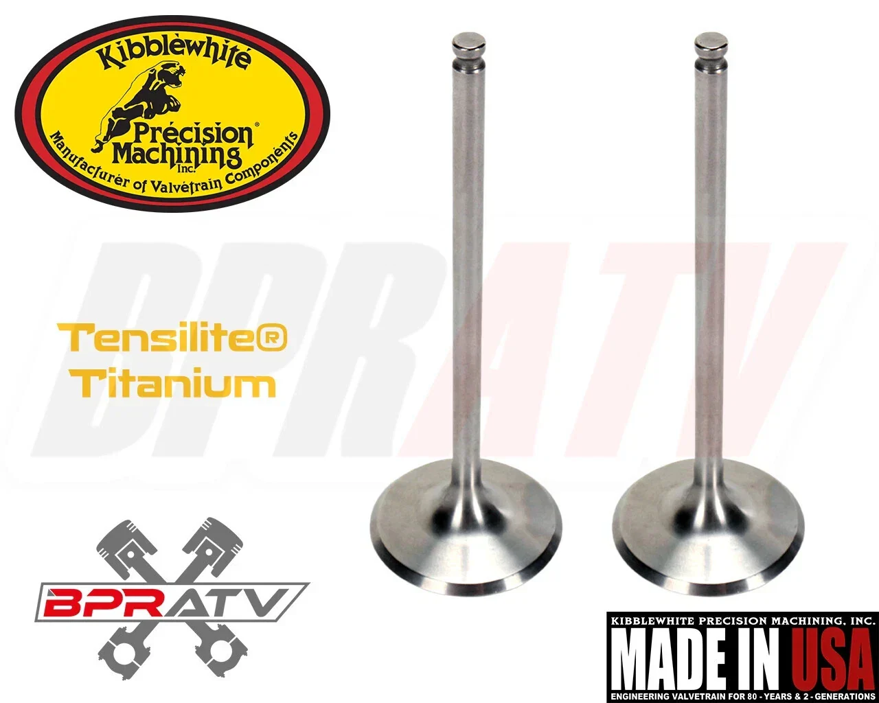 Yamaha YFZ450 YFZ 450 TITANIUM Head Fix Kibblewhite Intake Exhaust Valves Seals - Image 17