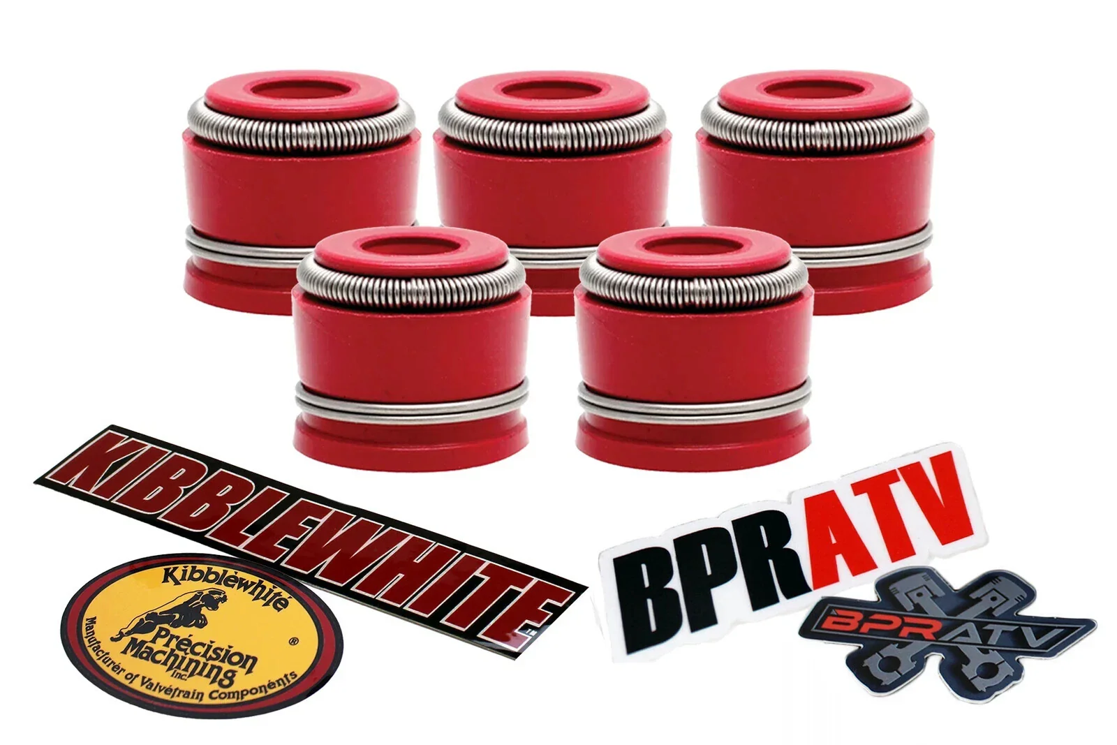 Yamaha YFZ450 YFZ 450 TITANIUM Head Fix Kibblewhite Intake Exhaust Valves Seals - Image 9