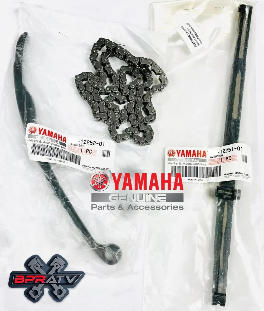 Yamaha YFZ450 YZ 450F WR 450F Cam Chain OEM Guides & BPRATV Billet Tensioner Kit - Image 6