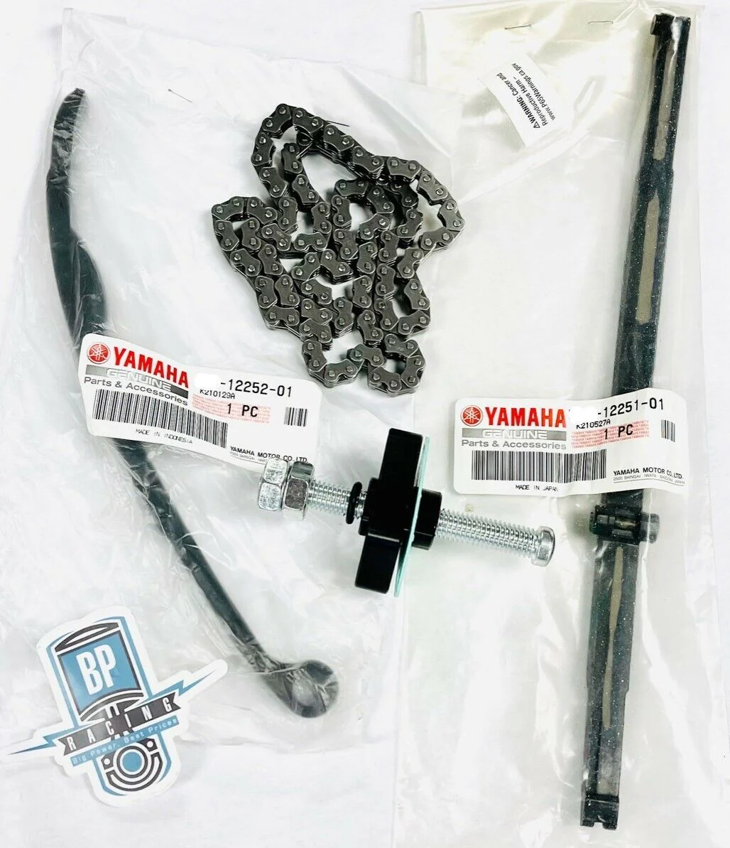 Yamaha OEM YFZ450 YZ 450F Cam Timing Chain Guides Damper Guide Billet Tensioner