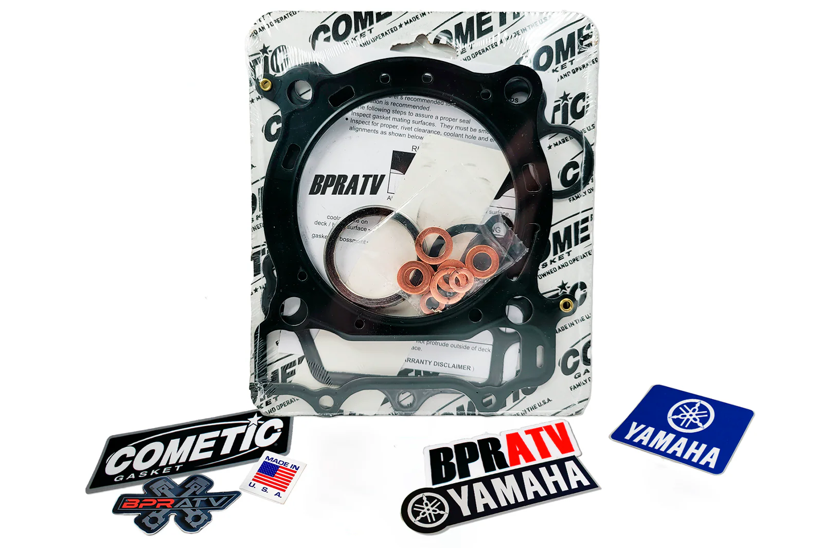 Yamaha YFZ450R 450R/X 478cc 488cc 98mm 99mm Big Bore Cometic Top End Gasket Kit! - Image 5