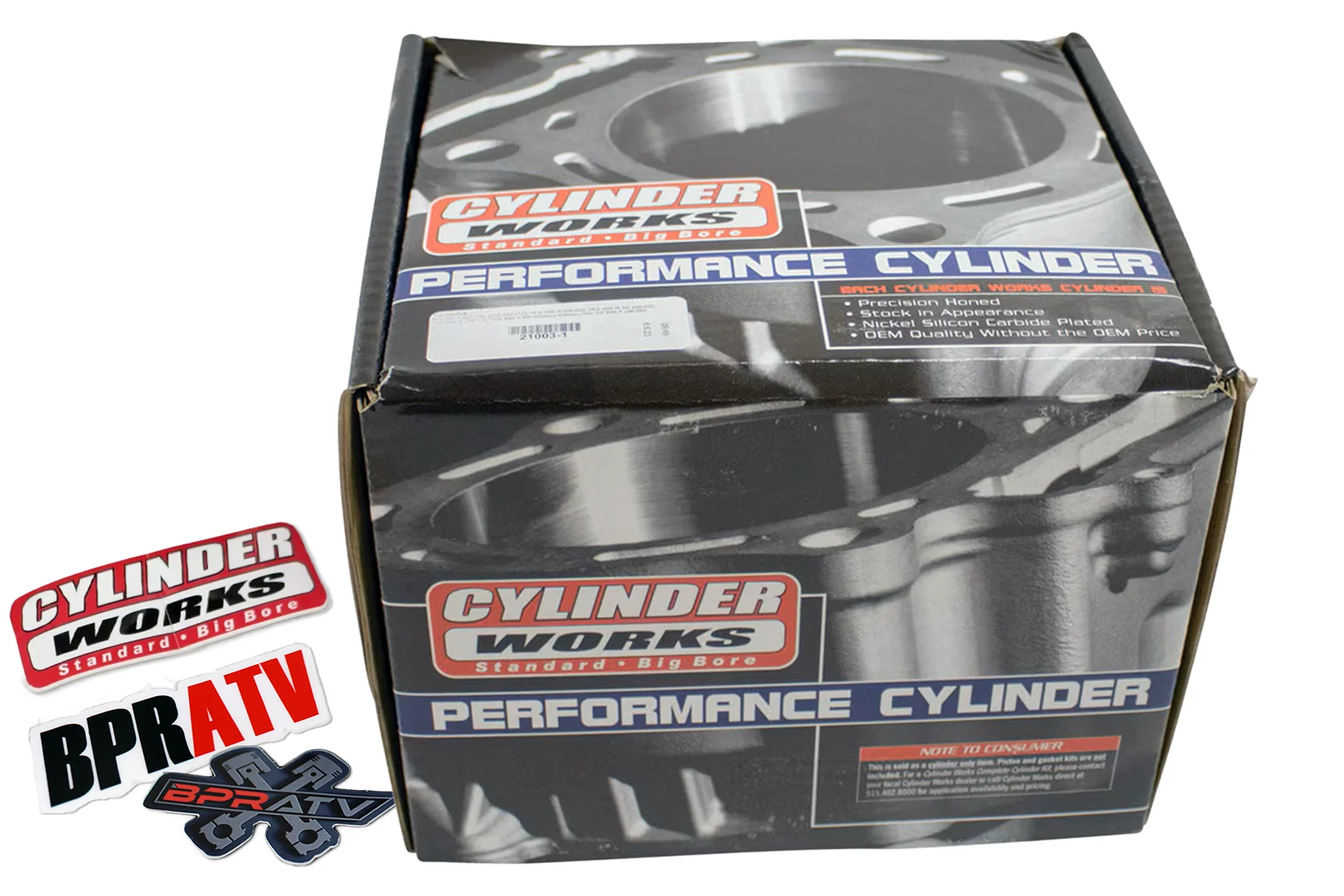 Yamaha YFZ450R 450X 98mm Top End Rebuild Kit Cylinder Works & CP Carrillo Piston - Image 12