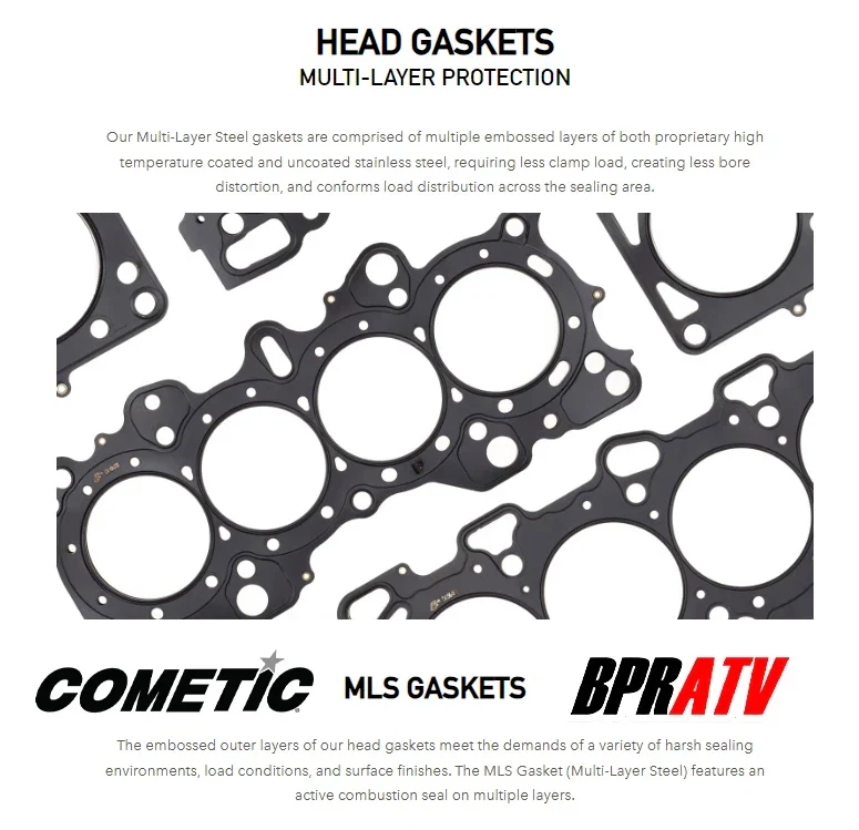 Yamaha YFZ450R/X 98mm Big Bore Top End Rebuild Kit CP/Carrillo Piston Cometic US - Image 18