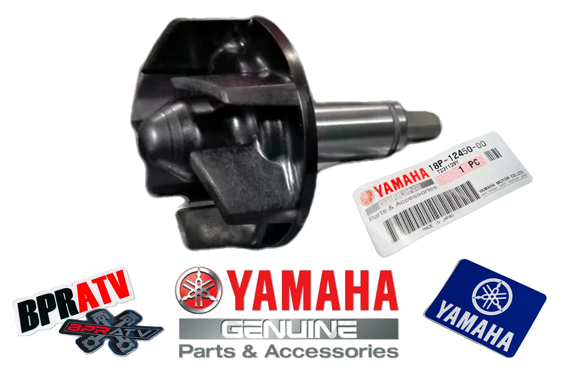 Yamaha YFZ450R/X Water Pump Rebuild Kit OEM Shaft Seal Gasket HotRods Vertex Fit - Image 6