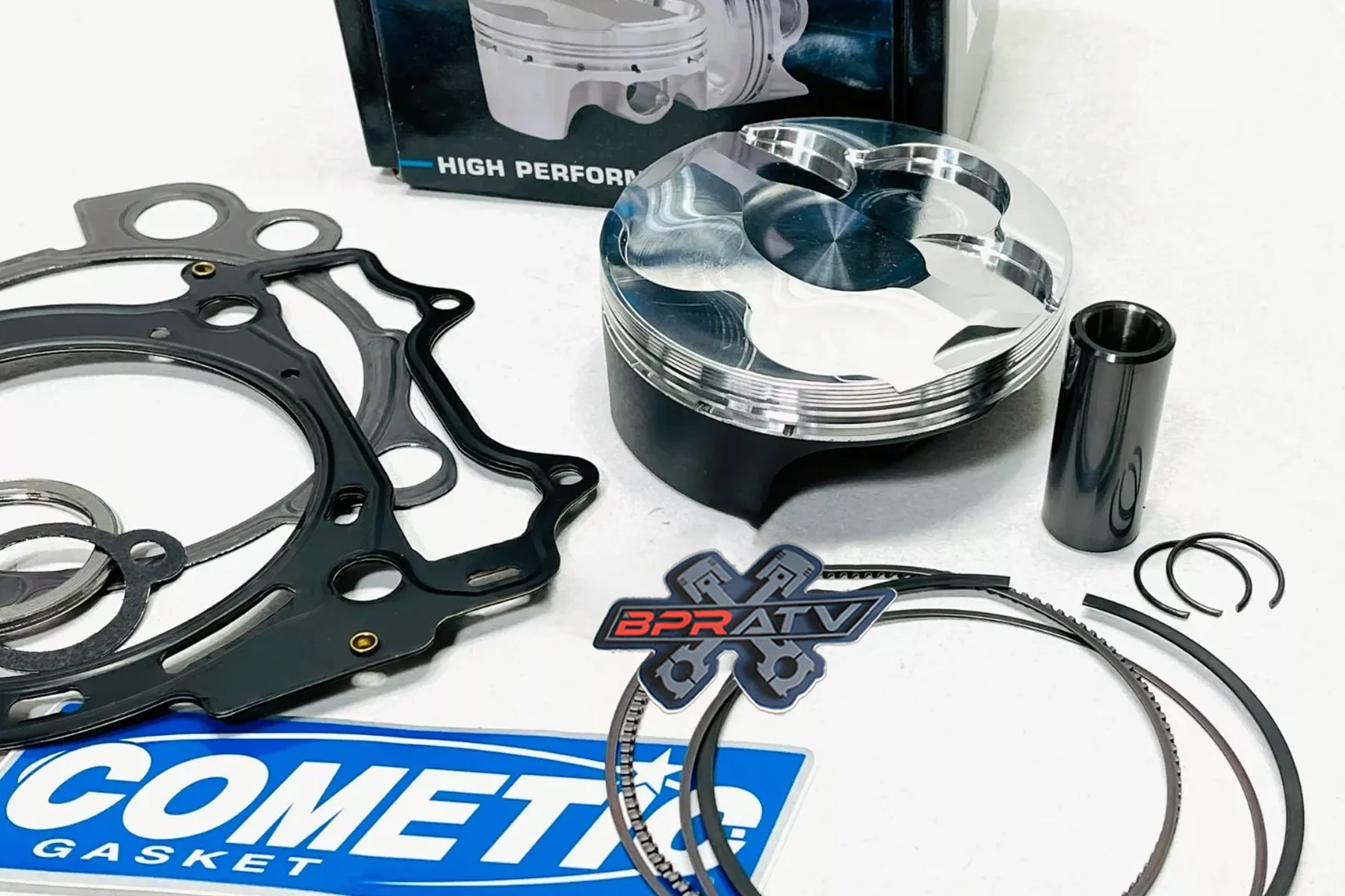 Yamaha YFZ450R YFZ 450R CP 95mm 14:1 RACE Piston Kit Gaskets & Carrillo LONG Rod - Image 3