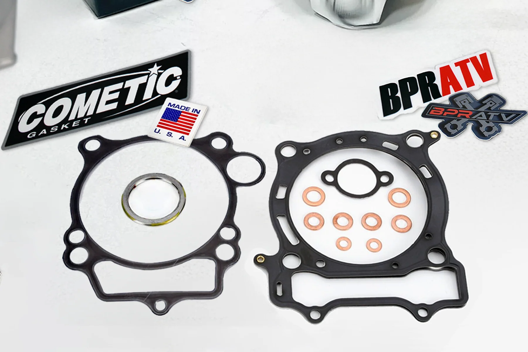Yamaha YFZ450R YFZ 450R/X 98mm 99mm Big Bore Top End Cometic Gasket Kit USA Made - Image 4