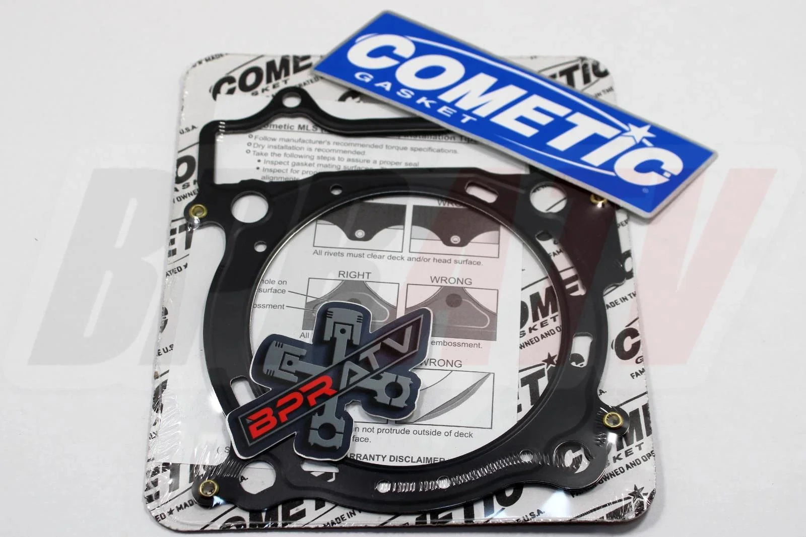 Yamaha YFZ450R YFZ 450R/X 98mm 99mm Big Bore Top End Cometic Gasket Kit USA Made - Image 8