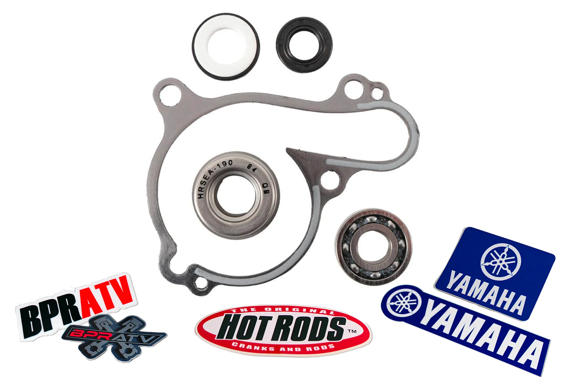 Yamaha YFZ450R YFZ 450R/X Billet Impeller Water Pump Rebuild Kit Hot Rods Vertex - Image 6