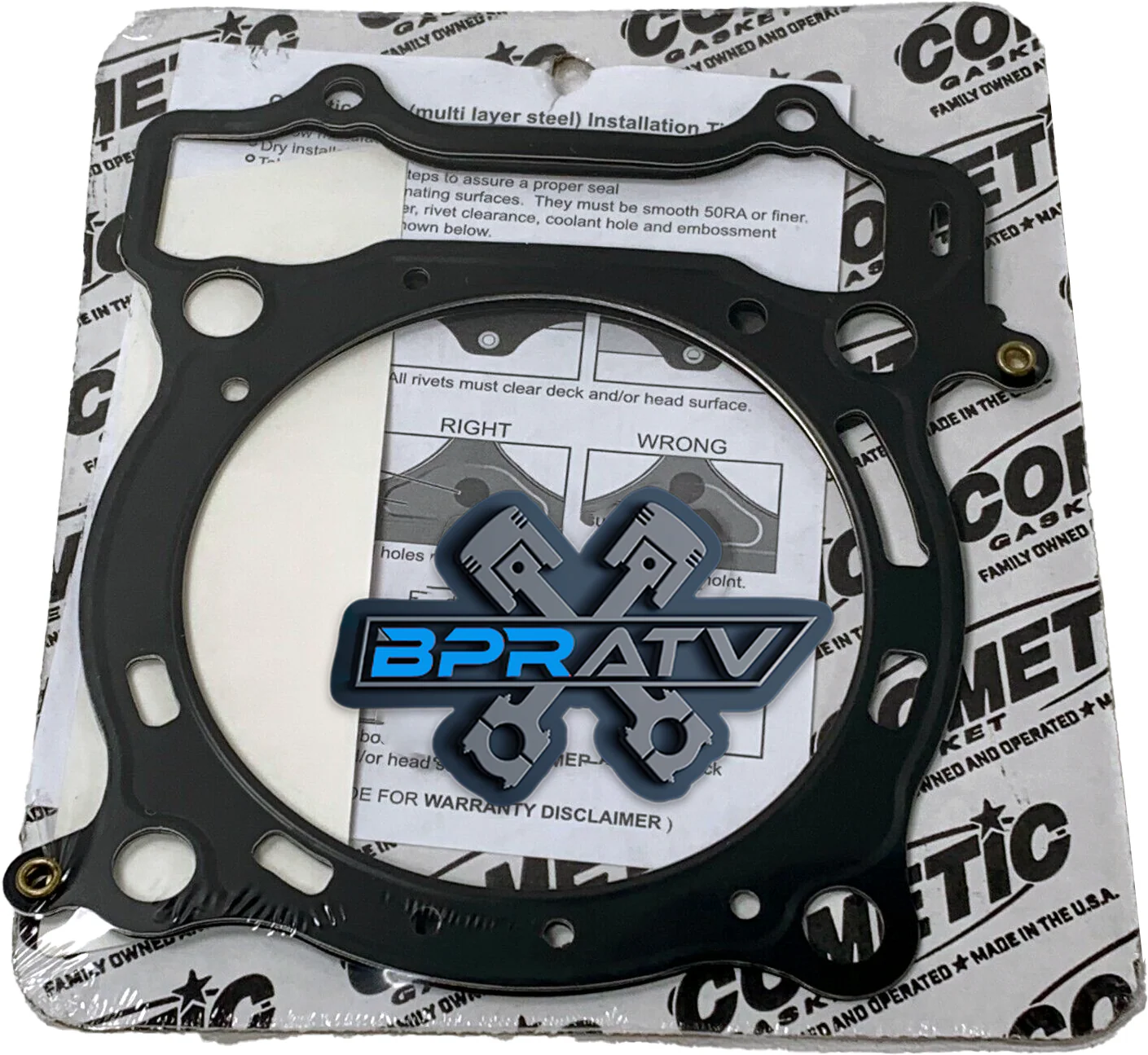 Yamaha YFZ450R YFZ 450R YFZ450X 98mm 480cc Big Bore Cometic Top End HEAD Gasket - Image 4
